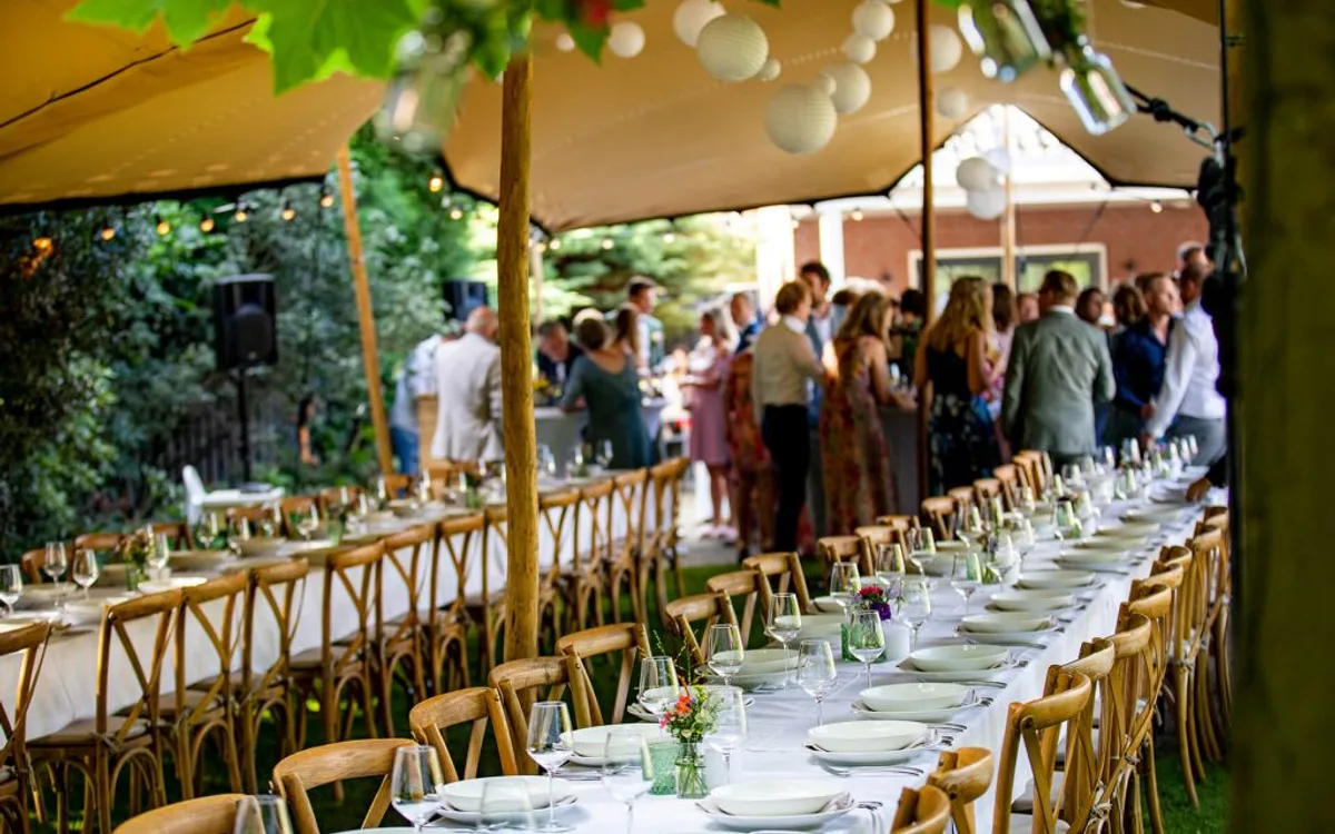 Sfeerbeeld van horeca & events