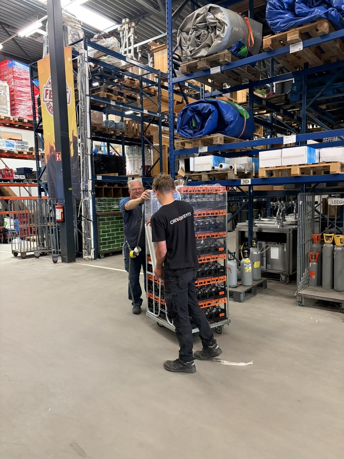 Sfeerbeeld van logistiek & magazijn